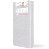Dream On Me Honeycomb Orthopedic Firm Fiber Standard Baby Crib Mattress, Greenguard Gold and JPMA Certified, 5” Fiber Core Optimum Support, Fits Crib and Toddler Bed, Waterproof Vinyl Cover Dream On Me