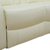 FUOROLA Max Power Recliner Living Room Set with LED for Living Room, Dormitory, Guest House, Playroom, Airbnb,Apartment FUOROLA