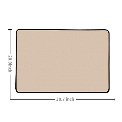 Becko US Jigsaw Puzzle Board Portable Puzzle Mat for Puzzle Storage Puzzle Saver, Non-Slip Surface, Up to 1000 Pieces (Khaki) Becko US