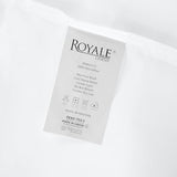 Royale Linens Fitted Sheet Full - Ultra Soft 1800 Brushed Microfiber - Hotel Luxury Bottom Sheets - Wrinkle Free & Fade Resistant - Deep Pocket Fitted Sheet Only (Full, White) ROYALE LINENS