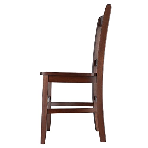 Winsome Madison Seating, Walnut Medium - WoodArtSupply