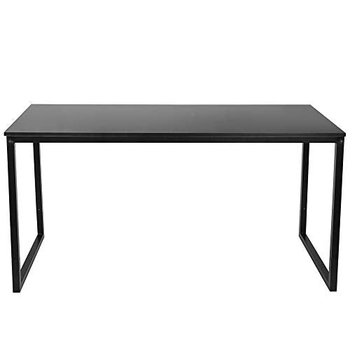 ZENY Computer Desk 55 Inch, Home Office Writing Desk, Modern Simple Style Desk PC Laptop Study Student Table (55 inches) ZENY