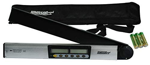 Johnson Level & Tool 40-6065 Digital Magnetic Level & Angle Locator w/ Dot Laser, 21", Black 1 Level - WoodArtSupply