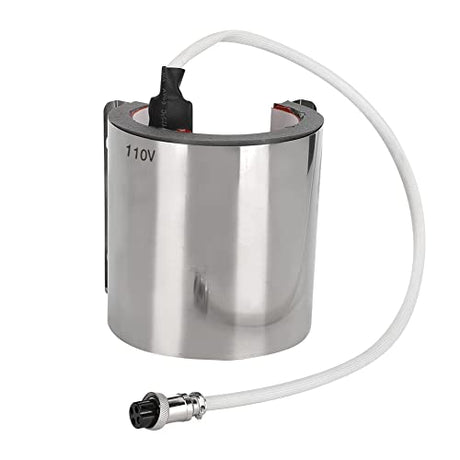 Cup Heat Press Attachment, DIY Sublimation Mug Printing Machine High-Temperature Embossin with Custom Design for Home Use Office Decoration Coffee Shop Customization GLOGLOW