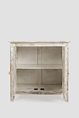 Jofran Inc. Global Archive Solid Mango Wood Hand Carved Accent Chest Jofran Inc.