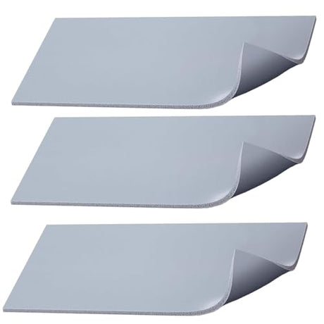 3 Pcs Silicone Heat Press Cover Pad 4" x 8" Foam Press Mat Heat-Resistant Double Sided Use for Hats, Sleeves & Small Items HTV Transfer Vinyl DIY Projects AUPZIMI