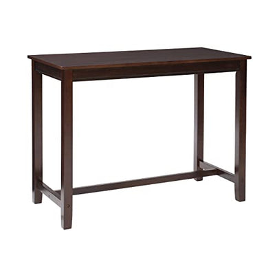 Linon Espresso 42 inch Bar Height Pub Claridge Table