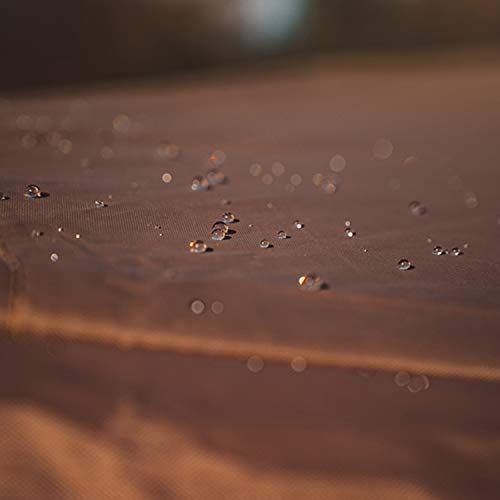 Gazelle Tents G6 8 Person 12 by 12 Pop Up 6 Sided Portable Hub Outdoor Gazebo Screen Canopy Tent with Large Main Door and Screens, Desert Sand Gazelle