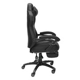 RESPAWN 110 Pro Gaming Chair - Gaming Chair with Footrest, Reclining Gaming Chair, Video Gaming Computer Desk Chair, Adjustable Desk Chair, Gaming Chairs For Adults With Headrest Pillow - Grey RESPAWN