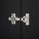 Prepac Elite Functional 4-Piece Garage Cabinets and Storage System Set F, Simplistic Garage Closet Shop Cabinets 16" D x 64" W x 89" H, Black, BRSX-1015-4M Prepac