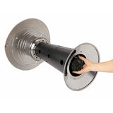 Cuisinart COH-500 Portable Tabletop Patio, 11,000 BTU Outdoor Propane Heater with Safety Tilt Switch and Burner Screen Guard, 100 sq. Foot Heat Range, Black Cuisinart