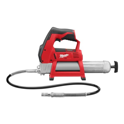 Milwaukee Bare-Tool Milwaukee 2446-20 M12 12-Volt Cordless Grease Gun (Tool Only, No Battery) - WoodArtSupply