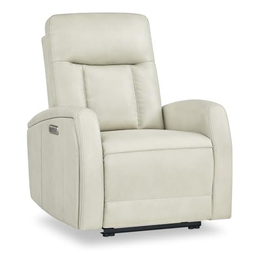 KISLOT Wall Hugger Power Recliner Chair with USB & Type-C Ports Faux Leather Recliner 135° Reclining Small Space Electric Sofa for RV Living Room Bedroom