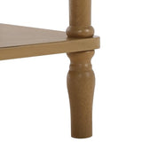 SAFAVIEH Home Collection Haven French Country Farmhouse Desert Brown Console Table for Entryway, Living Room, Foyer SAFAVIEH