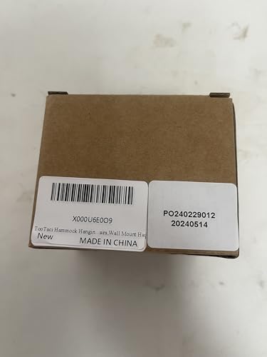 TooTaci 1000lb Capacity Hammock Hooks Heavy Duty, Hammock Hanging Kit with Screw Bolts, Stainless Steel Hammocks Wall Mount Kit, Ceiling Hook for Indoor Outdoor, Swing Chairs Hanging TooTaci