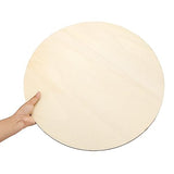 MAHIONG 20 Pack 12 Inch 1/8 Thick Round Wood Circles, Natural Premium Unfinished Wood Circles Wood Rounds, Wood Circles for Crafts Door Hangers Acrylic Painting MAHIONG