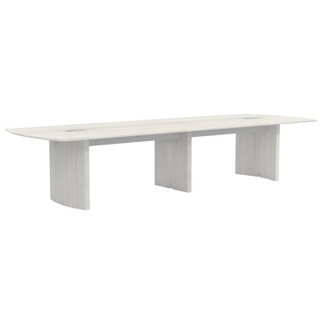 Pemberly Row Modern/Contemporary 12' Conference Table in Sea Salt Pemberly Row