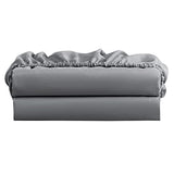 FreshCulture Full Fitted Sheet Only 2 Pack - Hotel Quality Fitted Sheet Full Size - Ultra Soft & Breathable - Brushed Microfiber - Deep Pocket - Cooling Fitted Sheets for Full Size Bed (Dark Grey) FreshCulture