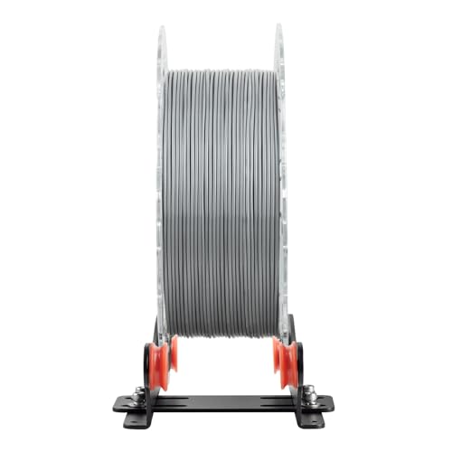 UniTak3D Ender 3 Metal Filament Spool Holder Upgrade Adjustable Roller Bracket with Bearing for TPU/PLA/ABS/PETG/Nylon/Wood Filament for Creality Ender 3 V2,Ender 3 Pro,Ender 5,CR10 3D Printers UniTak3D