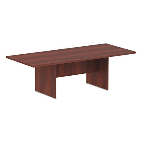 Alera ALEVA719642MC 94.5 in. x 41-3/8 in. x 29.5 in. Valencia Series Conference Rectangle Table - Medium Cherry - VA719642MC Alera