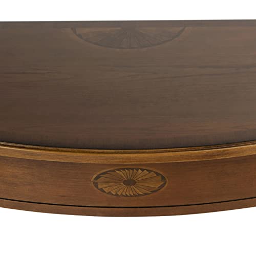 Butler Chester 54" W Demilune Wood Traditional Console Table - Olive Ash Butler Specialty Company