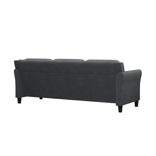 Lifestyle Solutions Harrington Sofa in Grey, Dark Grey LifeStyle Solutions