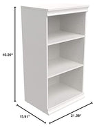 ClosetMaid Modular Storage Shelf Unit with 3 Shelves, White ClosetMaid