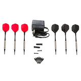 Arachnid Cricket Maxx 1.0 Electronic Dartboard Cabinet Set,Black Arachnid