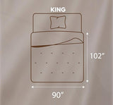 Utopia Bedding Comforters King Size, All Season Duvet Insert, Down Alternative King Comforter with Corner Tabs, Machine Washable Bed Comforter 90 x 102 Inches (White) Utopia Bedding