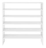 Whitmor Stackable 31" Extra Wide 2-Shelf Storage Organizer, White Whitmor