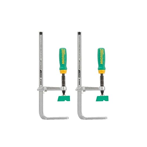 MICROJIG Matchfit DVC-850AP 2-In1, Track And In-Line Dovetail Clamp, 2-Pack, Green MICRO JIG