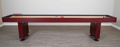 Hathaway Challenger Shuffleboard, Dark Cherry, 9-Feet - WoodArtSupply