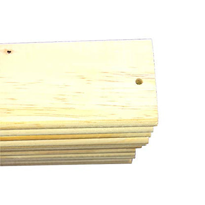 Bed Slats Solid Pine Wood King Size 76. 5 Inches Mattress Support Pack of 13 Count Replacement Spare Parts Custom Size Cutting Service (King 76.5, 76.5) - WoodArtSupply