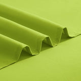 Elegant Comfort Luxurious 1500 Premium Hotel Quality Microfiber Three Line Embroidered Softest 4-Piece Bed Sheet Set, Wrinkle and Fade Resistant, Queen, Lime Elegant Comfort