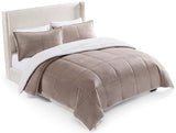 UGG Blissful Comforter Set with 2 Pillow Shams, Warm Winter Bedding, Fluffy Reversible Down Alternative Bedding, King/California King Size Comforter Set, Brown Fawn UGG