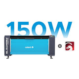 OMTech Pronto 150W CO2 Laser Engraver & Cutter with LightBurn – 63"x40" Workspace, 1,000mm/s Speed, Autofocus, 2-Way Pass, Air Assist, for Wood, Acrylic & More OMTech