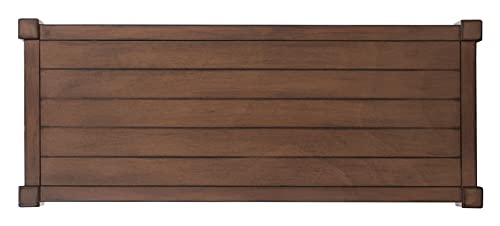 SAFAVIEH Home Collection Rafiki Brown 3-Shelf Console Table CNS5715C SAFAVIEH