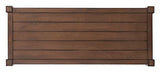 SAFAVIEH Home Collection Rafiki Brown 3-Shelf Console Table CNS5715C SAFAVIEH