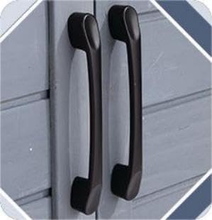 Garvee Outdoor Potting Bench Table, Wooden Gardening Furniture with Metal Tabletop and Storage Cabinet, Horticulture Workstation with Adjustable Shelf for Garden, Patio, Backyard, Greenhouse Garvee