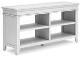 Kanwyn Classic White Credenza with Adjustable Shelves by Signature Design by Ashley Signature Design by Ashley