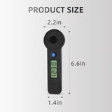 Bluetimes HLP-200B Handheld Laser Power Meter, 0-200W High-Precision Portable CO2 Optical Power Meter for Laser Engraving and Cutting Machine Laser Power Measurement BLUETIMES