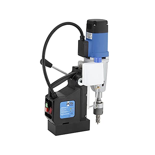 C.S. Unitec MABasic 450 Portable Magnetic Drill Press | 1150W 2-Speed Benchtop Power Drill Machine w/up to 1-3/4" Diameter & 6-1/3" Depth of Cut | Oil Bottle Included - WoodArtSupply