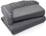Utopia Bedding Twin XL Fitted Sheets - Bulk Pack of 2 Bottom Sheets - Soft Brushed Microfiber - Deep Pockets - Shrinkage & Fade Resistant - Easy Care (Twin XL, Grey) Utopia Bedding