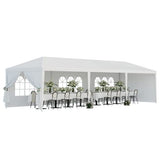 BBBuy 10’X30’ Outdoor Canopy Tent with Removable Sidewalls Gazebo Shelter Pavilion for Backyard BBQ Camping Picnic Parties Wedding Ceremony, Easy Assemble and Removable BBBuy