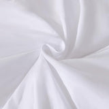 Andency Comforter Full Size Set White, 3 Pieces Ruffle Farmhouse Shabby Chic Gift Full Comforter Set, Soft Lightweight Fluffy All Season Room Decor Bed Set for Girls Women Teens Daughter Andency