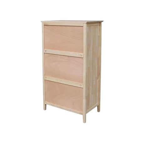International Concepts Dresser with 5 Drawers ,Unfinished IC International Concepts