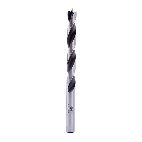 Fisch Brad Point Drill Bits (5mm x 86mm) - Premium Drill Bits for Soft, Hard, Veneered and Laminated Wood, MDF and Acrylic Glass - Beveled Edge for Fast, Easy Cutting - FSF-003960 - Made in Austria Fisch