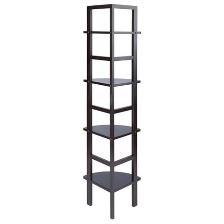 Winsome Wood Aiden Corner Baker's Rack - Coffee Winsome