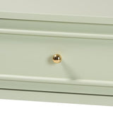Bali & pari Karnia Console Table with Spindle Legs - 2-Drawer Accent Table with Turned Detailing and Open Shelf Storage for Living Room, Hallway, or Bedroom bali & pari