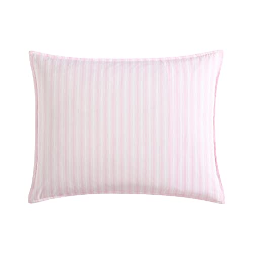 Laura Ashley - Twin XL Comforter Set, Reversible Cotton Bedding for Year Round Use, 2 Piece Coquette Bed Set with Matching Pillowcase (Delphine Mauve Pink) Laura Ashley